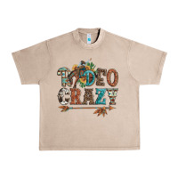 French Oak rodeo crazy bucking bronco cowboy Urban Heavy Tee - Artiststas