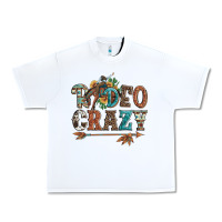 White rodeo crazy bucking bronco cowboy Urban Heavy Tee - Artiststas