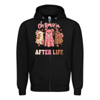 Chismosa Even In The After Life Zipper Hoodie | Teevron