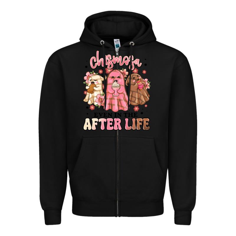 Chismosa Even In The After Life Zipper Hoodie by MaliasSmallBusiness | Teevron