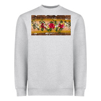 Western  Leopardfloral Licanse Plate Heavyweight Sweatshirt | Teevron