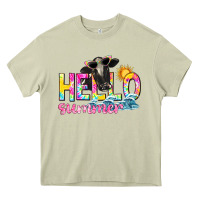 Mossy hello summer Heavy Core Tee - texasbilliewilder