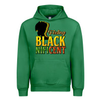 Emerald Feeling blacknificent Urban Hoodie - HowdyJamesFarm