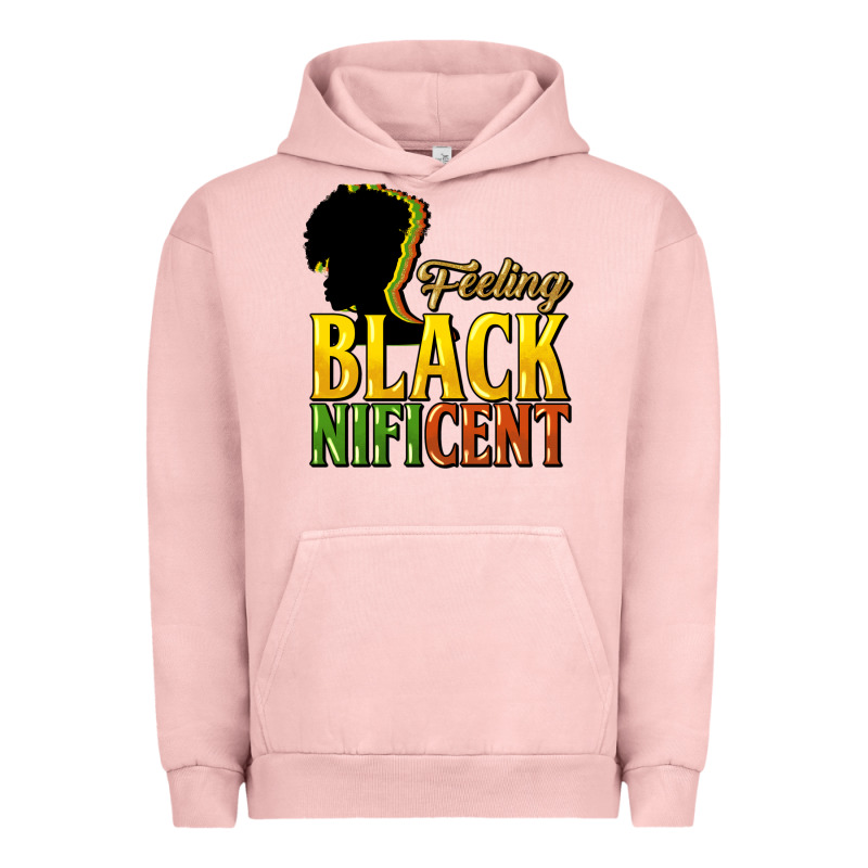 Feeling Blacknificent Urban Hoodie by HowdyJamesFarm | Teevron