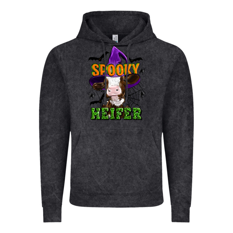 Spooky Heifer Halloween Vintage Hoodie by Artiststas | Teevron