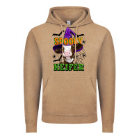 Vintage Coffee Spooky heifer halloween Vintage Hoodie - Artiststas