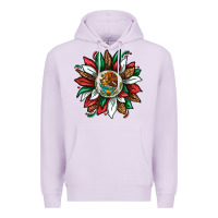 Lilac Mexican Sunflower Premium Hoodie - texasbilliewilder