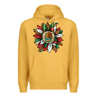 Mustard Mexican Sunflower Premium Hoodie - texasbilliewilder