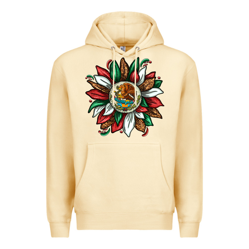 Mexican Sunflower Premium Hoodie by texasbilliewilder | Teevron