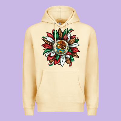 Mexican Sunflower Premium Hoodie Designed By Texasbilliewilder