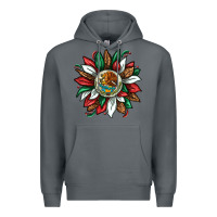 Rock Mexican Sunflower Premium Hoodie - texasbilliewilder