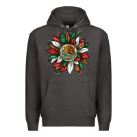 Smoke Mexican Sunflower Premium Hoodie - texasbilliewilder