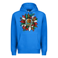 True Royal Mexican Sunflower Premium Hoodie - texasbilliewilder