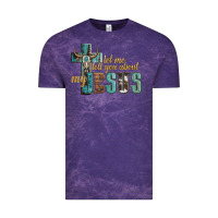 Cloud Purple let me tell you about my jesus Vintage Tee - Artiststas