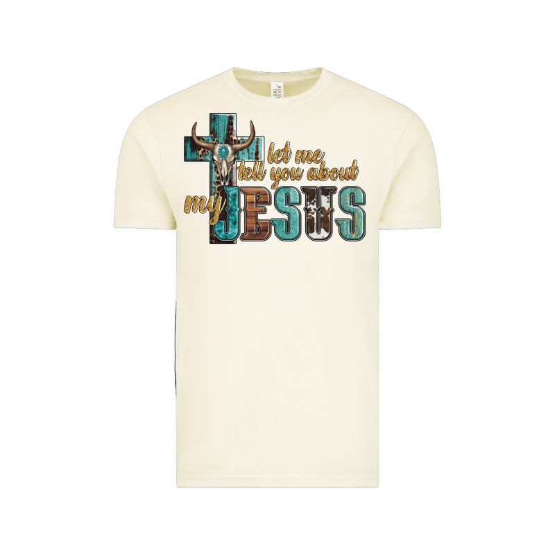 Let Me Tell You About My Jesus Vintage Tee by Artiststas | Teevron