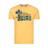 Vintage Mustard let me tell you about my jesus Vintage Tee - Artiststas