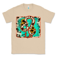 Mushroom leo turquoise cowhide Classic Tee - RanaPortraitStore