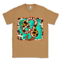 Toasted Coconut leo turquoise cowhide Classic Tee - RanaPortraitStore