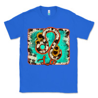 True Royal leo turquoise cowhide Classic Tee - RanaPortraitStore
