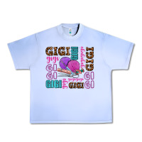 Grape Ice gigi gigi with knitting Urban Heavy Tee - AdoDesignShop