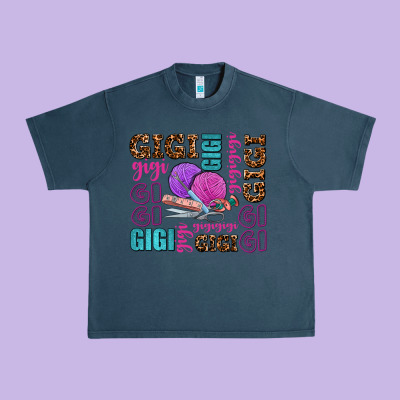 Gigi Gigi With Knitting Urban Heavy Tee Designed By Adodesignshop
