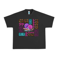 Pigment Black gigi gigi with knitting Urban Heavy Tee - AdoDesignShop