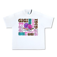 White gigi gigi with knitting Urban Heavy Tee - AdoDesignShop