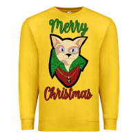 Lemon Merry Christmas Cat Premium Sweatshirt - Bettercallsaul