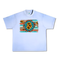 Grape Ice gemstone sunflower background Urban Heavy Tee - AdoDesignShop