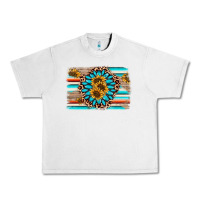 Lunar Rock gemstone sunflower background Urban Heavy Tee - AdoDesignShop