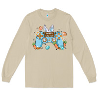 Mushroom boy happy easter Long Sleeve Tee - MaliasSmallBusiness