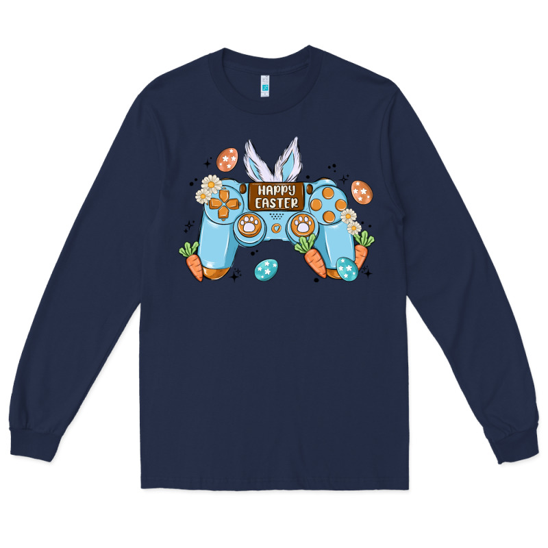 Boy Happy Easter Long Sleeve Tee by MaliasSmallBusiness | Teevron