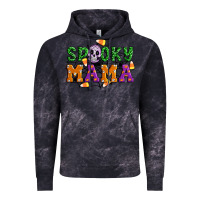 Cloud Black Spooky mama Vintage Hoodie - Artiststas