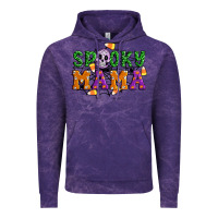 Cloud Purple Spooky mama Vintage Hoodie - Artiststas