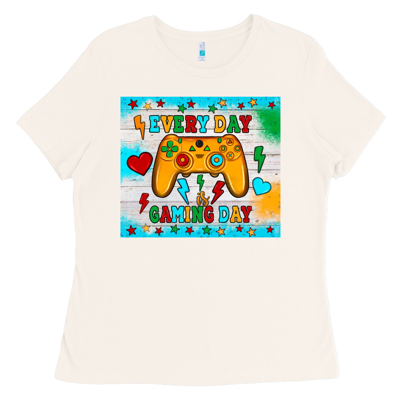 Every Day Is Gaming Day Ladies Tee by JahusDesignShop | Teevron