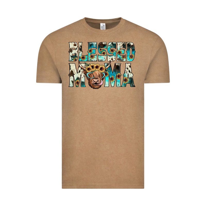 Blessed Mama Vintage Tee by JahusDesignShop | Teevron