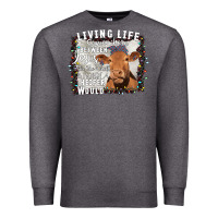 Charcoal Heather Between Jesus Take The Wheel I Wish A Heifer Would Premium Sweatshirt - Bettercallsaul
