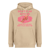 Mushroom Don't Play With Me Cause My Dad Don't Play About Me Heavyweight Hoodie - Bettercallsaul