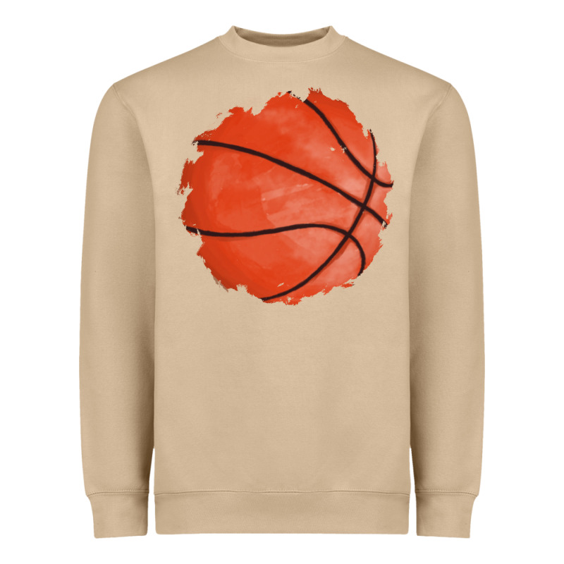 Basketball Patch Heavyweight Sweatshirt by AdoDesignShop | Teevron