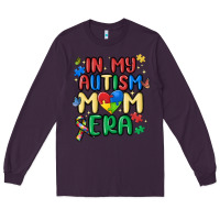 Plum in my autism mom era Long Sleeve Tee - MaliasSmallBusiness