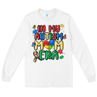 White in my autism mom era Long Sleeve Tee - MaliasSmallBusiness