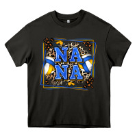 Asphalt volleyball nana with leopard Heavy Core Tee - Zillion Design Studio