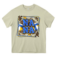 Mossy volleyball nana with leopard Heavy Core Tee - Zillion Design Studio