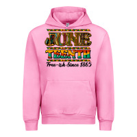 Fuchsia Pink Juneteenth Urban Hoodie - HowdyJamesFarm