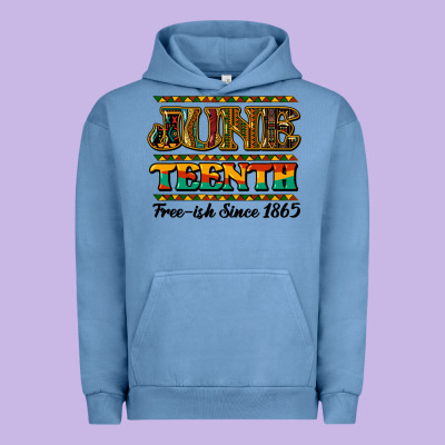 Juneteenth Urban Hoodie Designed By Howdyjamesfarm