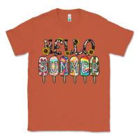 Copper name vibrant summer greeting with popsicles Classic Tee - CowhideDigitalArt