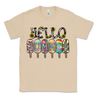 Mushroom name vibrant summer greeting with popsicles Classic Tee - CowhideDigitalArt