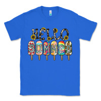 True Royal name vibrant summer greeting with popsicles Classic Tee - CowhideDigitalArt