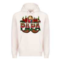 Pale Pink Papa Premium Hoodie - texasbilliewilder