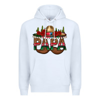 White Papa Premium Hoodie - texasbilliewilder